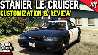 Vapid Stanier LE Cruiser Customization amp Review  GTA Online [upl. by Coppinger814]