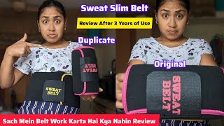 Sweat Slim Belt Does Actually Work Weight Loss Belt Review Timmy Tucker🤰 How To Lose Belly Fat [upl. by Tudor]