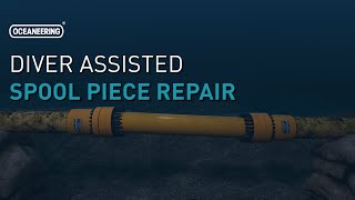 Shallow Water Pipeline Repair  Oceaneering [upl. by Airal]