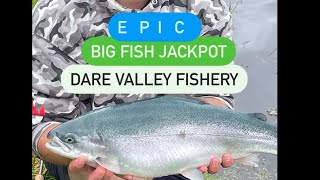 UK Stillwater Fly Fishing for MONSTER Blue Trout amp Rainbow Trout [upl. by Fidelia]