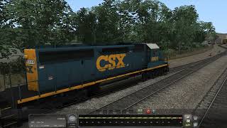 Train Simulator Classic  Jointed Rail EMD SD402  Yard Work CSX 8800 Part 2  4K UHD [upl. by Arfihs]