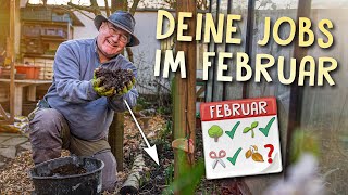 Diese Gartenarbeiten solltest du im Februar erledigen 🌱 [upl. by Inerney]