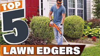 Top 5 Best Lawn Edgers in 2024  The Ultimate Countdown Reviews amp Best Picks [upl. by Perla]