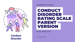 Conduct disorder rating scale parent version [upl. by Merissa]