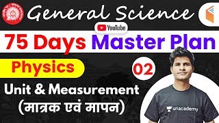 930 AM  Railway General Science l GS Physics by Neeraj Sir  Unit and Measurement Part1 [upl. by Buerger269]