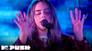 Billie Eilish Performs ‘wish you were gay’ Live Performance  MTV Push [upl. by Nitnelav44]