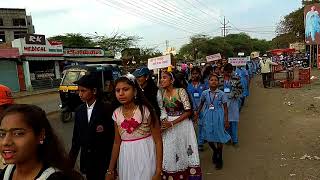 Venutai chavan girls high school ambajogai Granthdindi [upl. by Daly370]