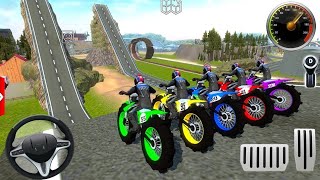 Dirt Bike Offroad Motocross Multiplayer Mud Impossible Mud Racing Bike For Android 3D Gameplay [upl. by Kiki]