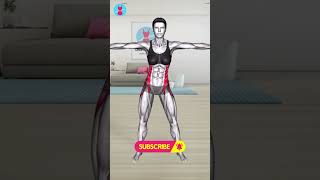 Effective Standing Workout Lose Belly Fat and Get a Small Waist 5 [upl. by Lundquist]