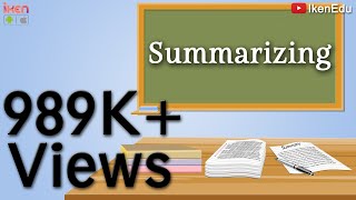 Summary Writing  Learn How to Write Summary  iKen  iKen Edu  iKen App [upl. by Novi151]