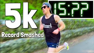 Parkrun 5k Record SMASHED [upl. by Brendan]