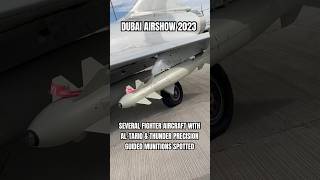 Fighter Aircraft With AlTariq amp Thunder Precision Guided Munitions At Dubai Airshow 2023 [upl. by Kenlee]