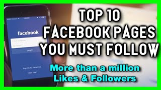 Most Popular Facebook Pages 2019  Most Liked Facebook Fan Pages  10 Most Popular Pages On Facebook [upl. by Kralc]