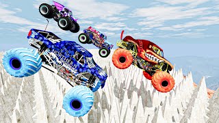 Monster Jam Monster Trucks Max Fun Gameplay 69 Crashes Fails Jumps Rollovers [upl. by Black797]