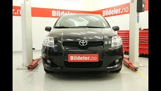 Toyota Auris Hvordan bytte dieselfilter 14 D4D  2007 til 2012 mod [upl. by Cupo]