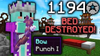 punch bow clutch solo bedwars [upl. by Acinehs]