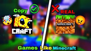 Top 5 Games like minecraft 😂 that actually blow your mind  2024  Copy Games of Minecraft [upl. by Hyams]