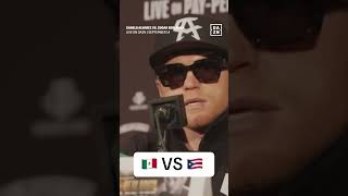 CANELO ON MEXICO VS PUERTO RICO [upl. by Molly]