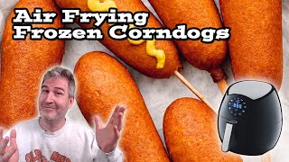 How To Cook Frozen Corn Dogs In An Air Fryer  Saturday Shorts [upl. by Bechler]