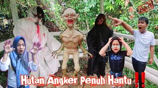 HAH ADA HANTU POCONG KUNTILANAK DAN KUYANG  eybel channel [upl. by Allecsirp]