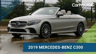 2019 MercedesBenz C300 Cabriolet Review [upl. by Loren]