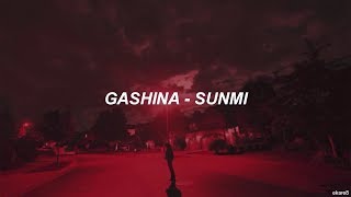 SUNMI  Gashina  Sub español [upl. by Akiemaj]