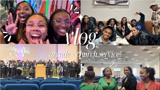 VLOG  4  arcade  church  AMF Apostolic Mens Fellowship [upl. by Annayad]