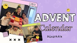 UŞAQLARA ADVENT CALENDAR SURPRİZİ 😍 [upl. by Socem]