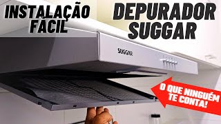 🪛 COMO INSTALAR DEPURADOR DE AR SUGGAR de forma fácil e rápida e manter sua cozinha livre de odores [upl. by Isaacson]