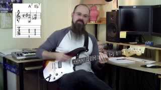 How To Use Tritone Substitutions The Easy Way Jazz And Blues Rhythm Guitar Guitar Theory [upl. by Giulietta]