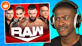 Is RAW Too Repetitive WWE Reddit [upl. by Kenney]