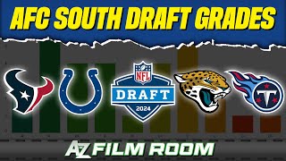 2024 NFL Draft Grades  AFC South [upl. by Elmo]