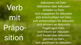 Deutsch  Verb mit Präposition  live Chat  Übungen  sich freuen auf über denken an nachdenken [upl. by Ertsevlis]