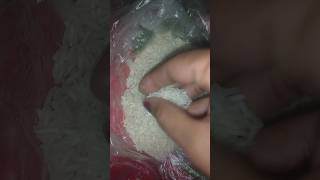 Basmati🌾🍚Raw❤️ rice eating long grain rice tranding basmatirice shortvideo [upl. by Areikahs198]