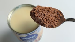 Stir sweetened condensed milk and cocoa you will be amazed by the result Truffle recipe [upl. by Heigho]