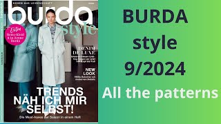 Burda 92024 full review NEW Burda Style All the patterns burdastyle sewingmagazine newburda [upl. by Korenblat]