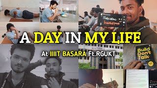 A Day in my Life At IIIT BASARA  FtRGUKT  My First Vlog❤️ rguktbasar iiit vlogs collegelife [upl. by Hawthorn]