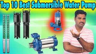 ✅ Top 10 Best Submersible Pump In India 2022 With Price  Submersible Water Pump Review amp Comparison [upl. by Noelani283]