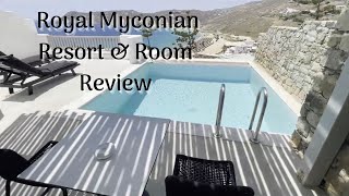 Royal Myconian Resort amp Junior Suite Review [upl. by Ardnuaet72]