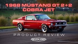 Revology Car Review  1968 Mustang GT 22 Fastback Cobra Jet in Rapid Red [upl. by Wallraff890]