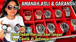 MESKIPUN DI PASAR LOAK JAM TANGAN DI TEH INDAH BRANDED MEWAH DAN MURAH MERIAH PLUS GARANSI [upl. by Edyth]