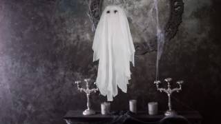 Shaking Ghost prop via TrendyHalloweencom [upl. by Araf848]