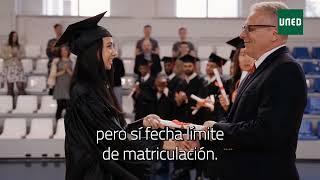 🎓 ¡Matrícula abierta en los 30 grados de la UNED tu universidad pública 🙌 [upl. by Rabbi172]