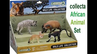 Collecta African Animals Box [upl. by Peregrine419]