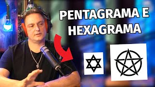 SIGNIFICADO DO PENTAGRAMA E HEXAGRAMA [upl. by Grefer]