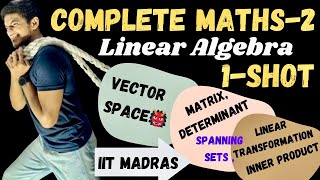 Complete maths2  complete mathematics for machine learning and data science iit madras bs  part1 [upl. by Wightman]