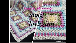 KOLAY ANLATIM AŞK MERDİVENİ MOZAİK MOTİF BİRLEŞİMİ LOVE LADDER MOSAIC MOTIF ASSEMBLY [upl. by Krystyna]