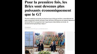 DISSERTATION DE GÉOPOLITIQUE  ENTRE LES BRICS ET LE G7  QUE PRÉFÈRE LHUMANITÉ CONTEMPORAINE [upl. by Karrah]