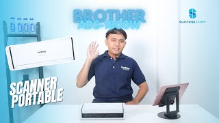 REVIEW SCANNER BROTHER ADS 1800 W [upl. by Aneehsirk988]