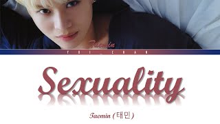 ПЕРЕВОД Taemin  Sexuality Color Coded Lyrics RusEngRom가사 [upl. by Lesak]